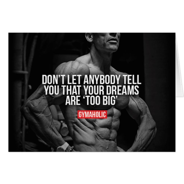 Motivaitonal Fitness Gym (Front Horizontal)