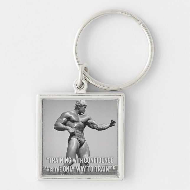 Motivaitonal Fitness Gym Keychain (Front)