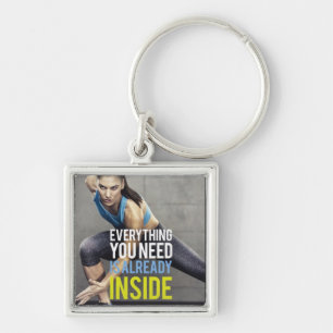 Motivaitonal Fitness Gym Keychain
