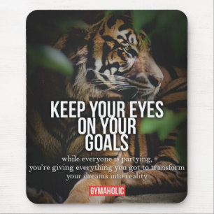 Motivaitonal Fitness Gym Mouse Mat