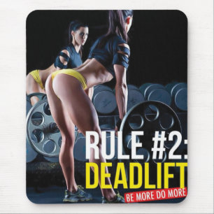Motivaitonal Fitness Gym Mouse Mat