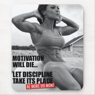 Motivaitonal Fitness Gym Mouse Mat