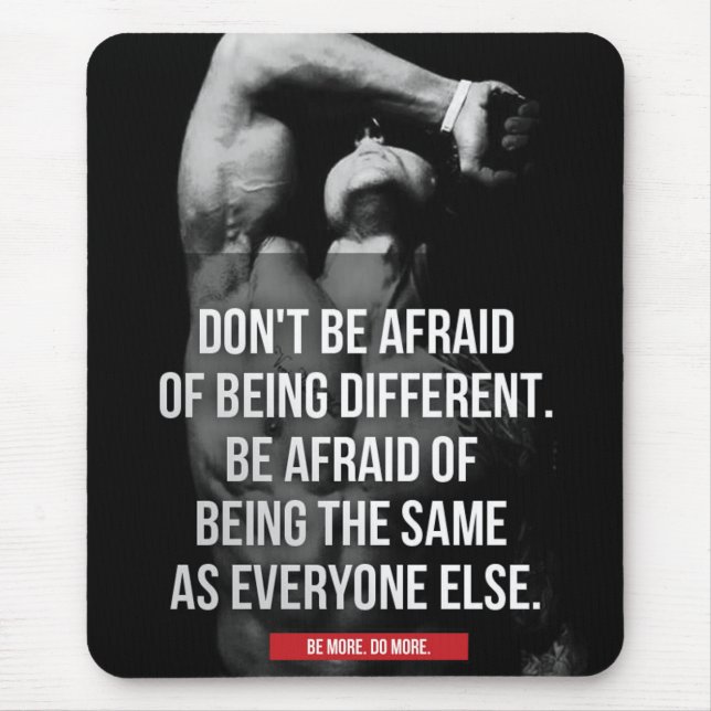 Motivaitonal Fitness Gym Mouse Mat (Front)