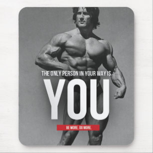 Motivaitonal Fitness Gym Mouse Mat