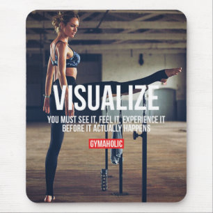 Motivaitonal Fitness Gym Mouse Mat