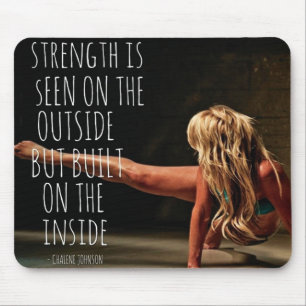 Motivaitonal Fitness Gym Mouse Mat