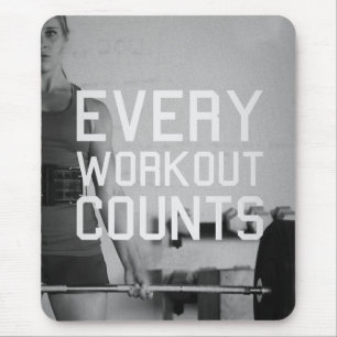 Motivaitonal Fitness Gym Mouse Mat