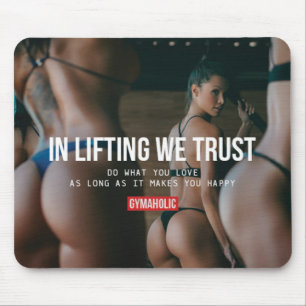 Motivaitonal Fitness Gym Mouse Mat