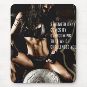 Motivaitonal Fitness Gym Mouse Mat