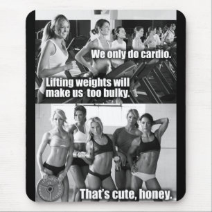 Motivaitonal Fitness Gym Mouse Mat