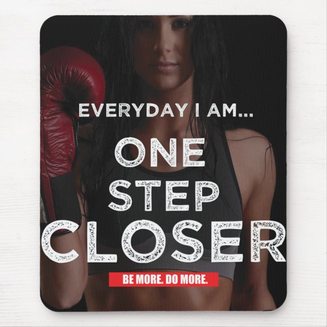 Motivaitonal Fitness Gym Mouse Mat (Front)