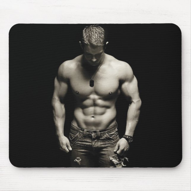 Motivaitonal Fitness Gym Mouse Mat (Front)