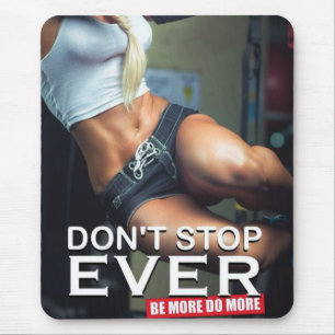 Motivaitonal Fitness Gym Mouse Mat