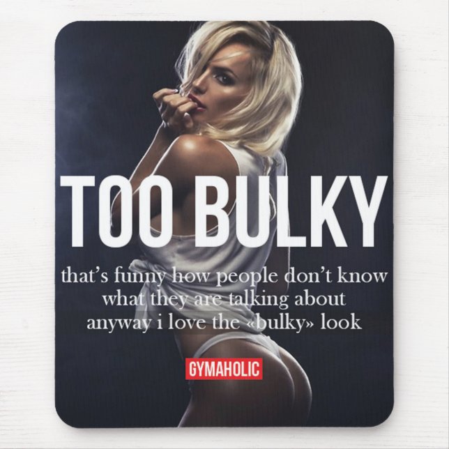 Motivaitonal Fitness Gym Mouse Mat (Front)