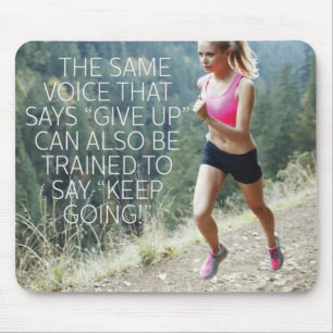 Motivaitonal Fitness Gym Mouse Mat