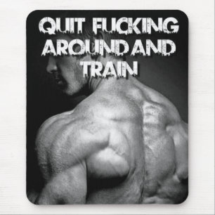 Motivaitonal Fitness Gym Mouse Mat