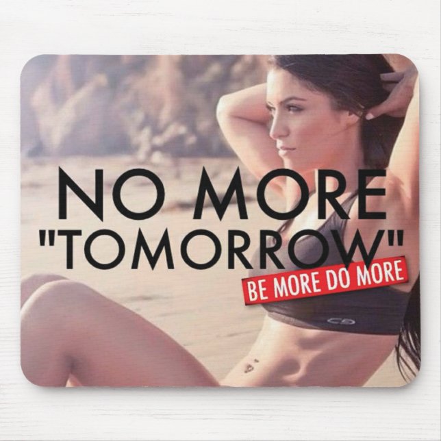 Motivaitonal Fitness Gym Mouse Mat (Front)
