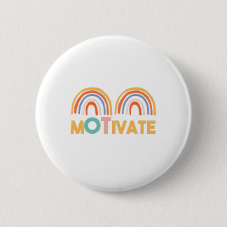 MOTIVATE 6 CM ROUND BADGE