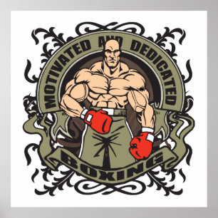 Motivated Boxing Poster