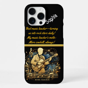 Motivating Music Teacher Inspires Students iPhone 16 Pro Max Case