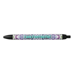 Motivation and self-confidence - I am Fantastic Black Ink Pen