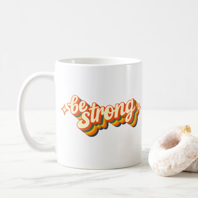motivation coffee mug (With Donut)