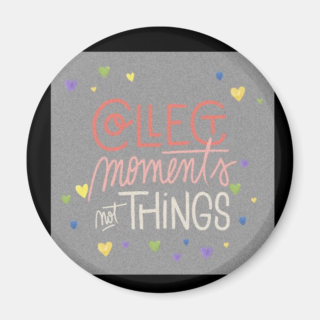 Motivation for the Lazy Lifestyle Design Magnet (Front)