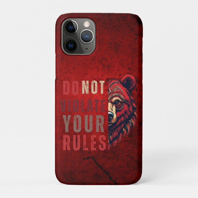 Motivation | Forex mindset | Bear  Case-Mate iPhone Case (Back)