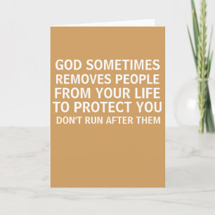 MOTIVATION GOD SOMETIMES REMOVES PEOPLE CARD