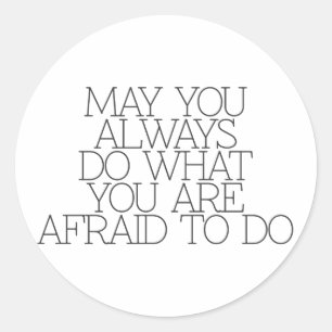 Motivation, inspiration, words of wisdom. quotes classic round sticker