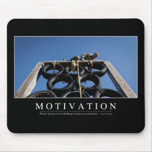 Motivation: Inspirational Quote Mouse Mat