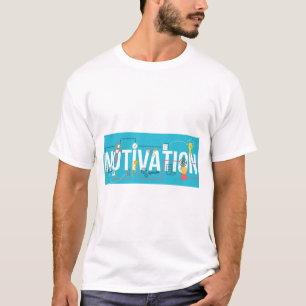 Motivation – Modern Minimalist Typography Design T-Shirt