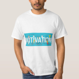 Motivation – Modern Minimalist Typography Design T-Shirt