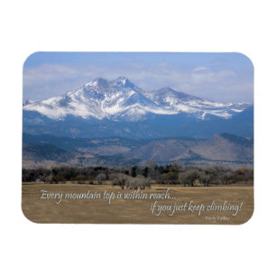 Motivation Mountain magnet