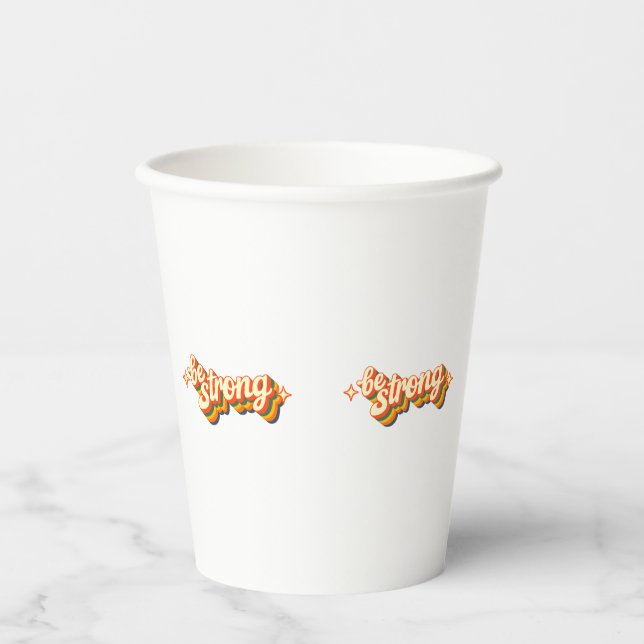 motivation paper cups (Front)