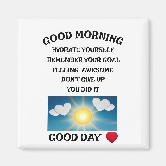 Motivation Positive  Magnet (Front)