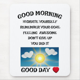 Motivation Positive Mouse Mat