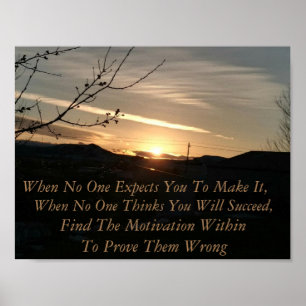 Motivation poster