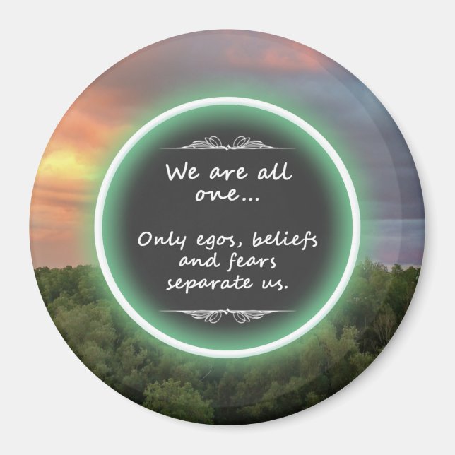 Motivation Quote Magnet (Front)