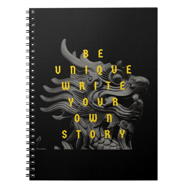 Motivation Quote Modern and Positive Text       Notebook (Front)