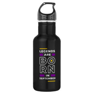 Motivation Quote Stylish Those Born In September   532 Ml Water Bottle