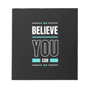 Motivation Quote Trendy and Positive Text Notepad