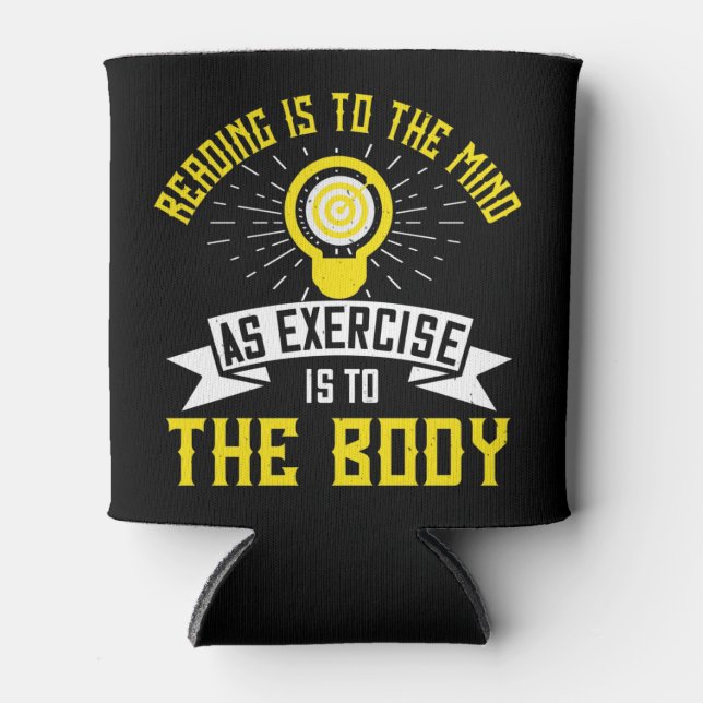 Motivation - Reading Is To The Mind Can Cooler (Front)