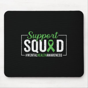 Motivation Support Squad Mental Health Awareness Mouse Mat