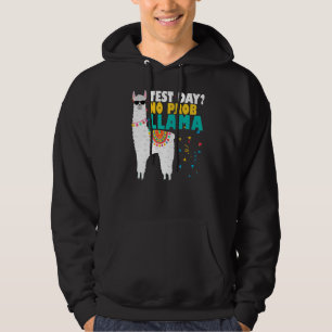 Motivation Test Day No Prob Llama Llama Teacher Te Hoodie