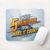 Motivational 5 Minute Countdown Office Quote