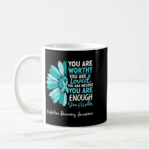 Motivational Addiction Recovery Awareness Drug Coffee Mug