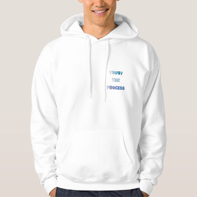 Motivational Aesthetic – Trust The Process Hoodie (Front)