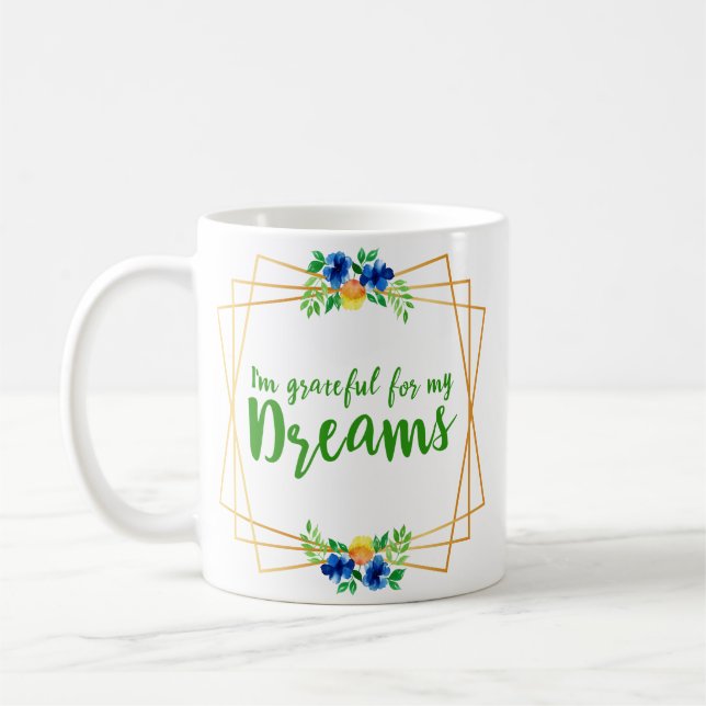 motivational affirmations for life and self love coffee mug (Left)