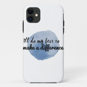 motivational affirmations for self appreciations iPhone 11 case